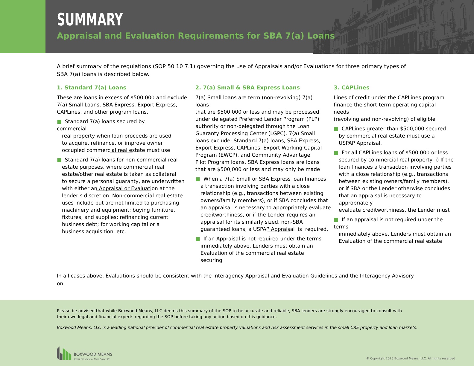 boxwood-sba-sop-loan-summary-evals-appraisals